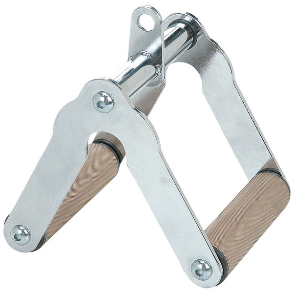 Low Row Cable Attachment with Rotating Handles